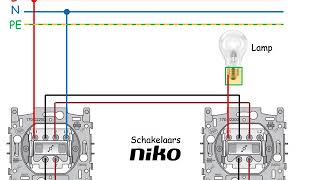 De dubbelpolige wisselschakelaar [upl. by Cathie]
