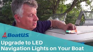 Installing LED Boat Navigation Lights  BoatUS [upl. by Seys529]