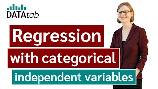 Regression with categorical independent variables [upl. by Roer]