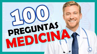 ✅ 100 Preguntas de MEDICINA y del CUERPO HUMANO 👉 con Respuestas [upl. by Halimeda]