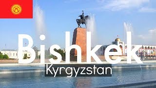 Bishkek Kyrgyzstan CITY TOUR [upl. by Ymmik872]