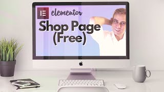 Custom WooCommerce Shop Page Elementor Free Version [upl. by Annola551]