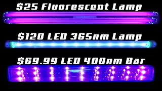 Fluorescent VS LED Black Light  Which Is The BETTER Black Light Effect [upl. by Raphael]