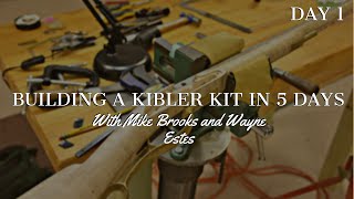 Unboxing and fitting the hardware on a Kibler Kit  Kibler Kit Assembly Class Day 1  NMLRA [upl. by Blanc171]