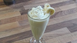 Banana MilkShake in 5 minutes [upl. by Leissam]