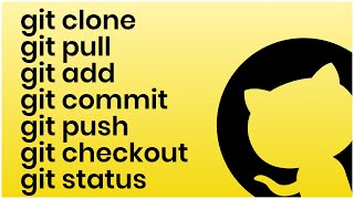 Git Commands Tutorial  Git Clone Add Commit Push Pull Checkout Branch Status [upl. by Redle424]