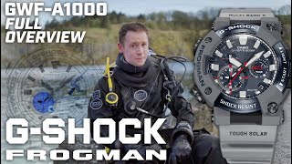 GSHOCK GWFA1000 FROGMAN DIVERS WATCH [upl. by Sherourd]