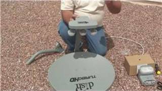 Satellite TV Installation  How to Build a LNB Bracket for Satellite Dish [upl. by Milstone]