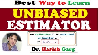 Unbiasedness Estimator  For good Point Estimator [upl. by Everson861]