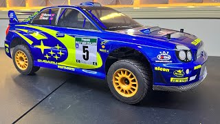 Hpi WR8 Flux Subaru Rally car [upl. by Lrae293]