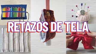 💲 EMPRENDE desde Casa 5 proyectos LUCRATIVOS para coser y vender utilizando RETAZOS de TELA 🧵 [upl. by Fredrika]