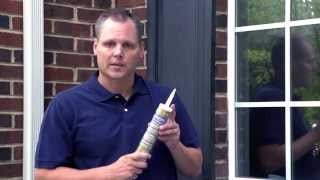 HowTo Caulk Your Window [upl. by Namie]