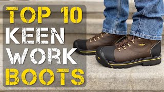 Top 10 Best Keen Work Boots for Men and Women [upl. by Dicks]