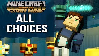 Minecraft Story Mode Season 2  ALL CHOICES amp ENDING  Episode 1 [upl. by Dobb]