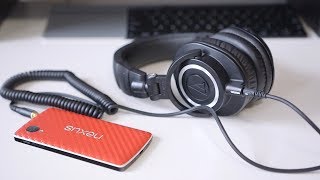 Audio Technica ATHM50X Review [upl. by Lepp]