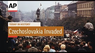 Czechoslovakia Invaded  1968  Today In History  20 Aug 17 [upl. by Reagan900]