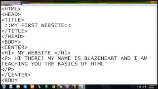 How to Create a Website Using HTML [upl. by Drazze506]