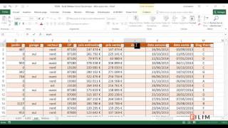 Excel  3 Avancé  Cours Tableau Croisé Dynamique 4 Mise à jour [upl. by Ahsyek988]