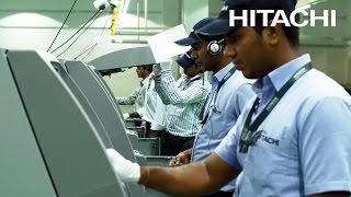 Hitachi Terminal Solutions facility in Bangalore  Hitachi [upl. by Grimaldi44]