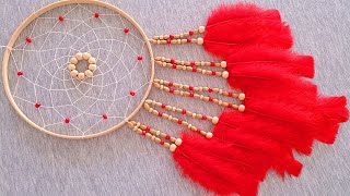 DIY como hacer un ATRAPASUEÑOS paso a paso  DIY Dreamcatcher [upl. by Popele]