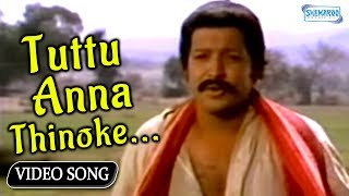 Tuttu Anna Thinoke  Jimmi Gallu  Vishnuvardhan kannada old songs [upl. by Pedaias284]