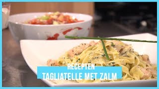 Hoe maak je tagliatelle met zalm  BinnensteBuiten [upl. by Amak]