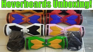 Unboxing 2 Hoverboards [upl. by Spindell746]