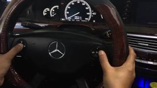 HOW TO RESET SERVICE LIGHT ON MERCEDES S550 W221 [upl. by Somisareg418]