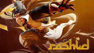 Street Fighter 6  Rashid Gameplay Trailer [upl. by Delwyn]