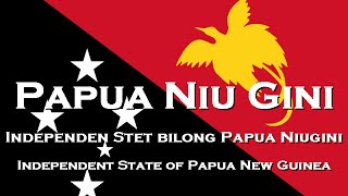 「National Anthem」Papua New Guinea  O Arise All You Sons [upl. by Yllitnahc]