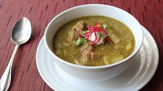 Chili Verde Recipe  Easy Pork amp Tomatillo Stew  How to Make Green Chili [upl. by Hinkle]