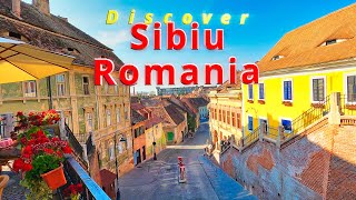 SIBIU ROMANIA HISTORIC OLD TOWN AND TOP THINGS TO SEE [upl. by Alaikim865]