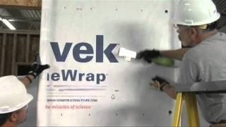 How to install DuPont Tyvek HomeWrap [upl. by Taveda861]