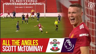 All the Angles  Scott McTominays sweet strike v Southampton  Manchester United 90 Southampton [upl. by Tengler673]