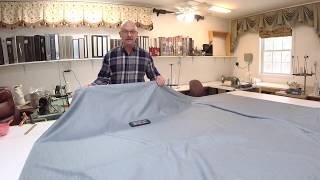 How to make pinch pleated draperies part 1 [upl. by Nahtal]