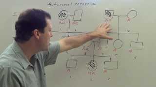 Autosomal Recessive Pedigree [upl. by Octavia]