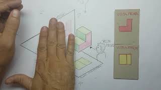 Geometria Descritiva  Aula 4  Projeção Ortogonal [upl. by Kcirtapnhoj258]