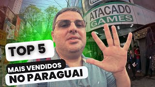 5 eletrônicos mais vendidos no Paraguai na Atacado Games [upl. by Wappes]