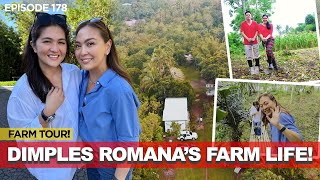 FARM TOUR Dimples Romana’s Alfonso Cavite Hideaway  Karen Davila Ep178 [upl. by Seldan968]