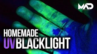 How to make a UV black light EASY [upl. by Aoniak695]