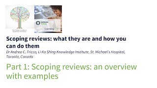 Scoping reviews an overview with examples [upl. by Judenberg]