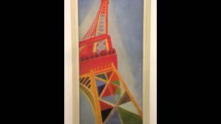 Robert Delaunay Eiffel Tower 1926 Centre Pompidou Paris wwwfacebookcomartpaintingparis video [upl. by Meehar256]