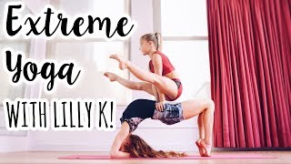 Extreme Yoga Challenge with Lilly K [upl. by Llerrat]