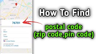 How to find postal code or zip code all area zip code and pin code find part 3 [upl. by Aliab277]