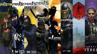 The Evolution of CS Counter Strike 19992020 [upl. by Sana]