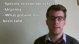 How to write a medical referral letter [upl. by Lahcim]