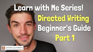 iGCSE First Language English  Learn With Me Directed Writing [upl. by Semyaj494]