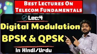 Digital Modulation BPSKQPSK Part3HindiUrdu  Digital Communication  wireless communication [upl. by Pacorro]