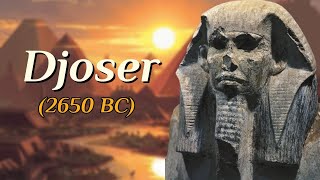 Djoser  Ancient Egyptian Pharaoh  First King of 3rd Dynasty [upl. by Aydni]