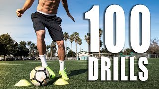 100 Individual Soccer Training Drills [upl. by Alidia809]